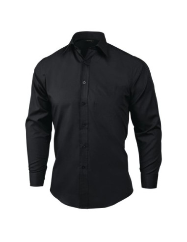 Chemise habillée mixte Uniform Works noire XL