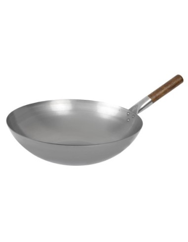 Wok fond hémisphérique Londonwok 38 cm (Ø)