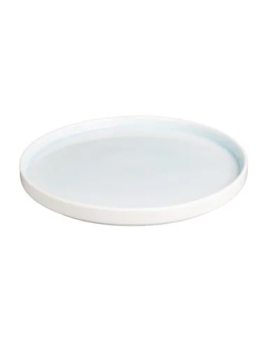 Assiettes Olympia Fondant bleues 270mm (lot de 4)