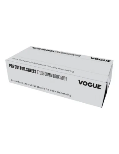 Feuilles d'aluminium Vogue 270x300mm (lot de 500)