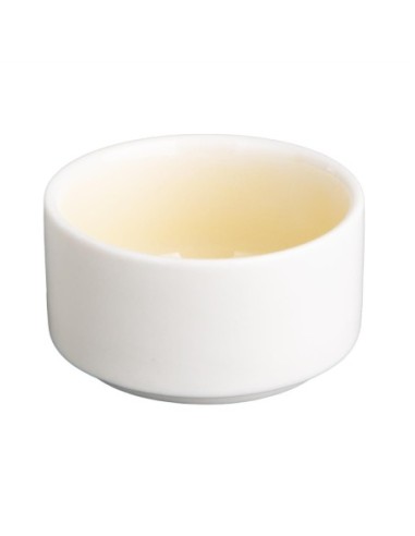 Pots à sauce Olympia Fondant jaunes 70mm (lot de 12)