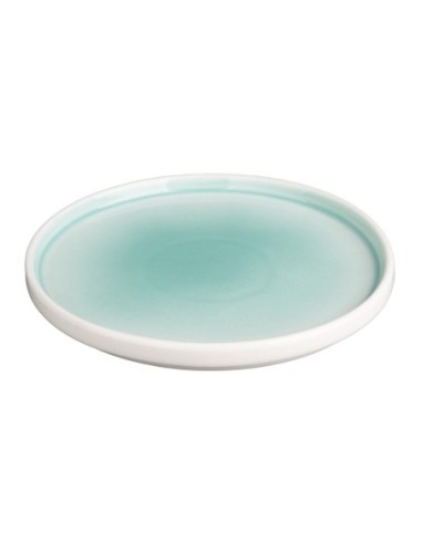 Assiettes Olympia Fondant vertes 215mm (lot de 6)