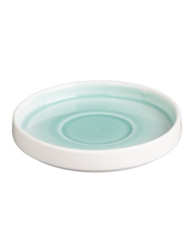 Soucoupes Olympia Fondant vertes 135mm (lot de 6)