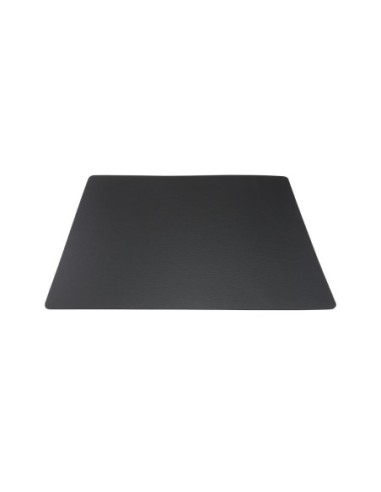 Set de table en cuir recyclé brut Securit Leather noir