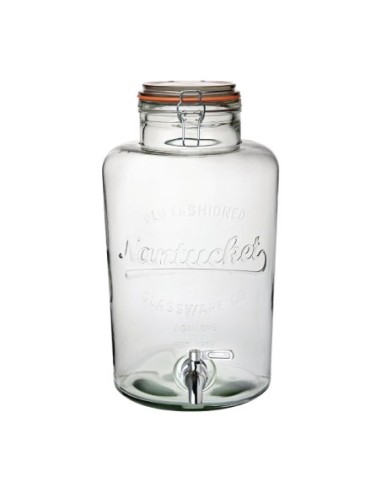 Distributeur de boissons en verre transparent Utopia 8.5 L