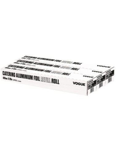 Rouleaux de papier aluminium pour distributeur Wrap450 Vogue