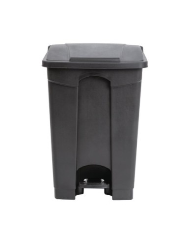 Poubelle de cuisine à pédale Jantex noire 45L