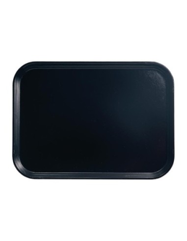 Plateau fibre de verre Camtray Cambro noir 45,7 cm