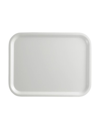 Plateau surface lisse Capri Cambro blanc 320x530mm