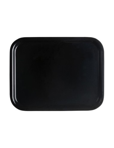 Plateau surface lisse Capri Cambro noir 320x530mm