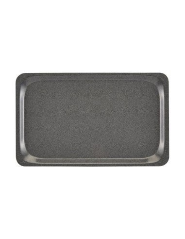 Plateau surface lisse Capri Cambro anthracite 320x530mm