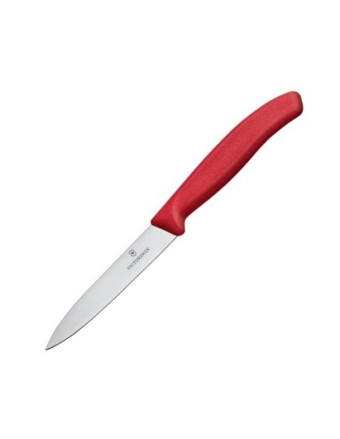 Couteau d'office pointu Victorinox 10cm rouge