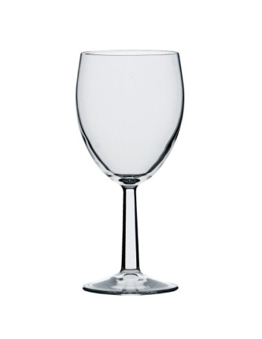 Verres à pied Utopia Saxon 340 ml marqués CE à 250 ml (lot de 48)