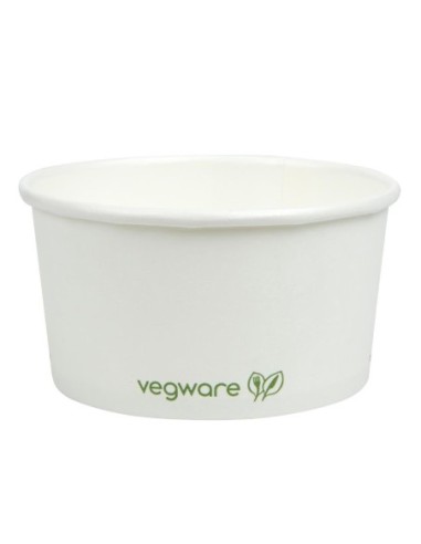 Bols à soupe ou glace compostables Vegware 170ml (lot de 1000)