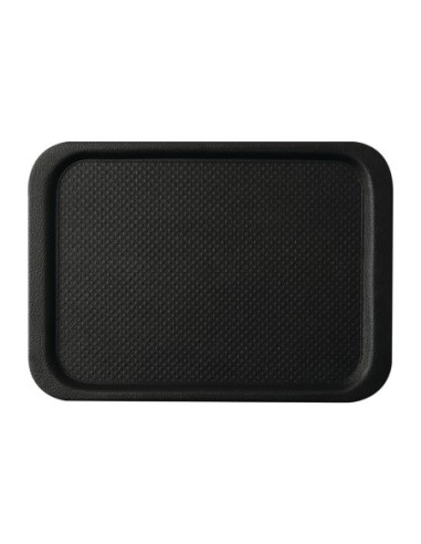 Plateau antidérapant Roltex Blackline rond 490 x 340mm noir