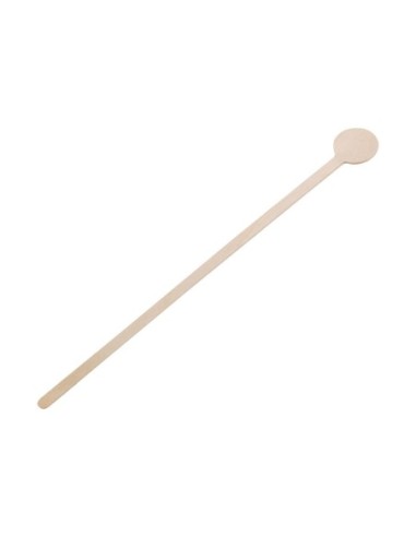 Agitateurs à cocktail biodégradables en bois Fiesta Compostable 200mm (Lot de 100)