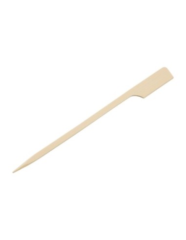 Brochettes biodégradables en bambou Fiesta Compostable 120mm (Lot de 100)