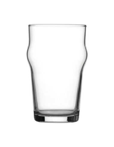 Verres à bière Utopia Nonic 280 ml marqués CE (lot de 48)