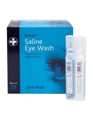 Gouttes oculaires salines stériles 20ml 