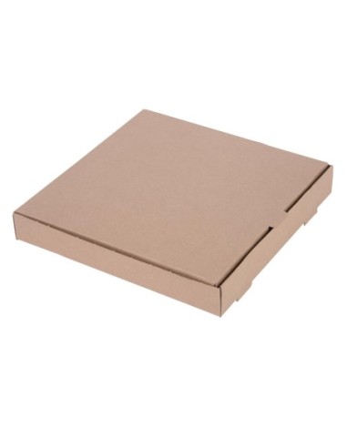 Cartons à pizza kraft Fiesta Compostable 30cm (Lot de 100)