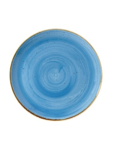 Assiettes rondes Churchill Stonecast Cornflower Blue 260mm (Lot de 12)