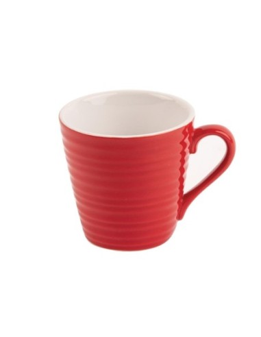 Mugs Aroma Olympia rouges 340 ml (lot de 6)