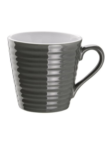 Mugs Aroma Olympia Cafe gris 340 ml (lot de 6)