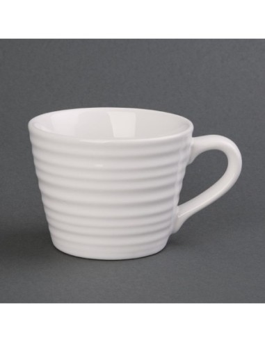 Mugs Aroma Olympia Cafe blancs 230 ml (lot de 6)