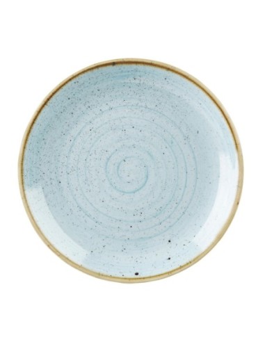 Assiettes rondes Churchill Stonecast Duck Egg Blue 260mm (Lot de 12)