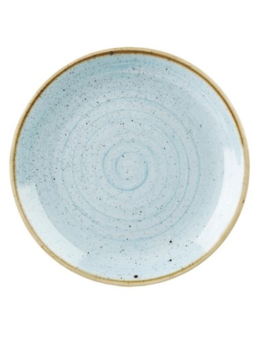 Assiettes rondes Churchill Stonecast Duck Egg Blue 200mm (Lot de 12)