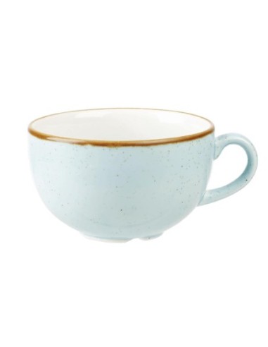 Tasses à cappuccino Churchill Stonecast bleu pâle 354ml (lot de 12)