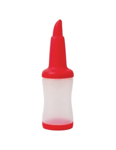 Bouteille verseuse rouge