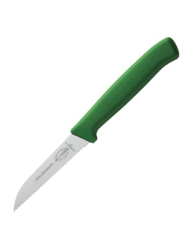 Couteau d'office denté Dick Pro-Dynamic HACCP vert 8cm