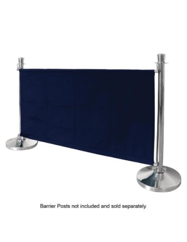 Barrière en toile Bolero bleu foncé