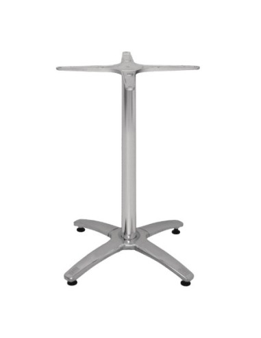 Pied de table 4 pieds en aluminium Bolero