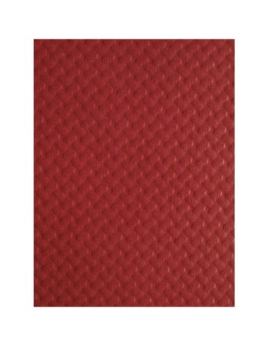 Sets de table en papier bordeaux (Lot de 500)