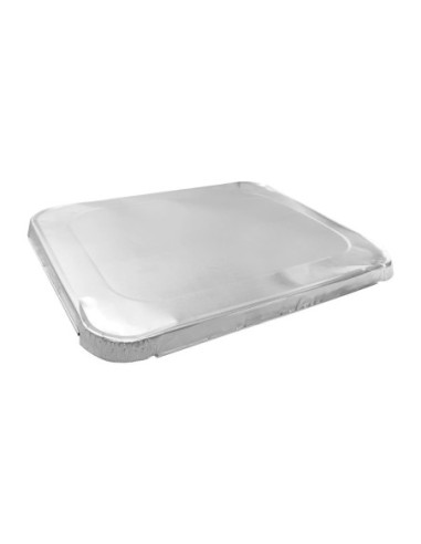 Couvercles en aluminium Fiesta Recyclable pour barquettes GN 1/2 (lot de 5)