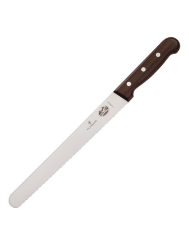 Couteau à trancher avec manche en bois Victorinox 25,5 cm