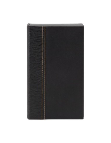 Coffret porte-addition en cuir Securit Trendy noir