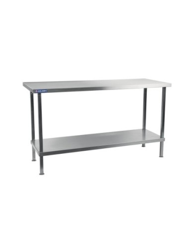 Table centrale en inox soudée Holmes 1800 mm