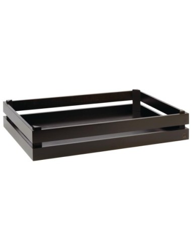 Caisse pour buffet Superbox APS noire GN 1/1