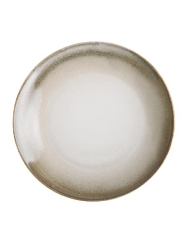 Assiettes plates sable Birch Olympia 20,5 cm (x6)