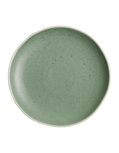 Assiettes plates verte Chia Olympia 20,5 cm (x6)