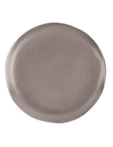 Assiettes plates grises Chia Olympia 20,5 cm (x6)