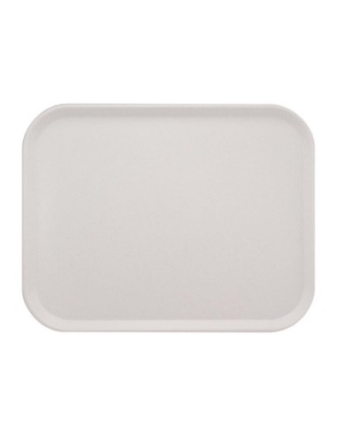 Plateau de service en polyester Roltex America 460x360mm gris moucheté