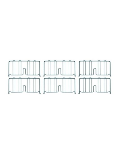 Séparateurs d'étagère Super Erecta Metro 460 x 203mm (lot de 4)