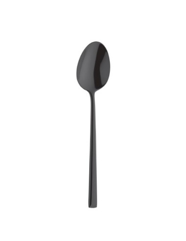 Cuillères à dessert Amefa Metropole PVD noires (lot de 12)