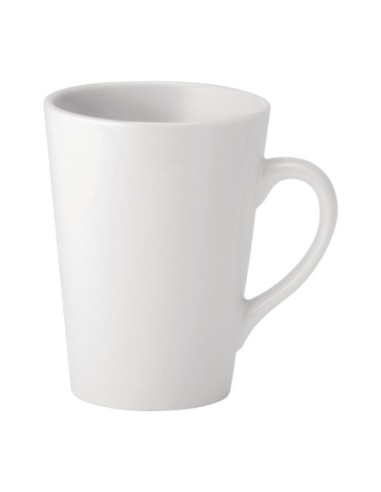 Tasses à latte Utopia Pure White 250 ml (lot de 24)