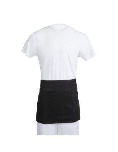 Tablier serveur court Whites noir