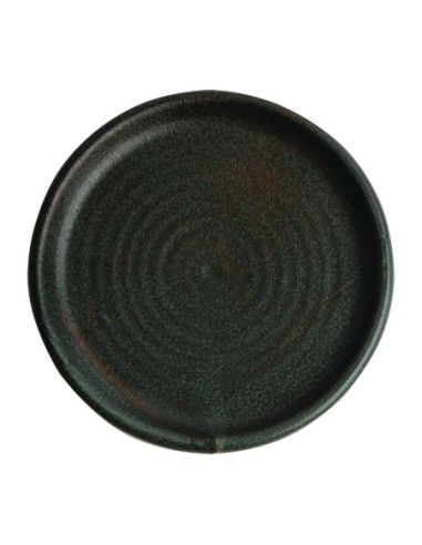 Assiettes plates vert bronze Olympia Canvas 18 cm  (Lot de 6)